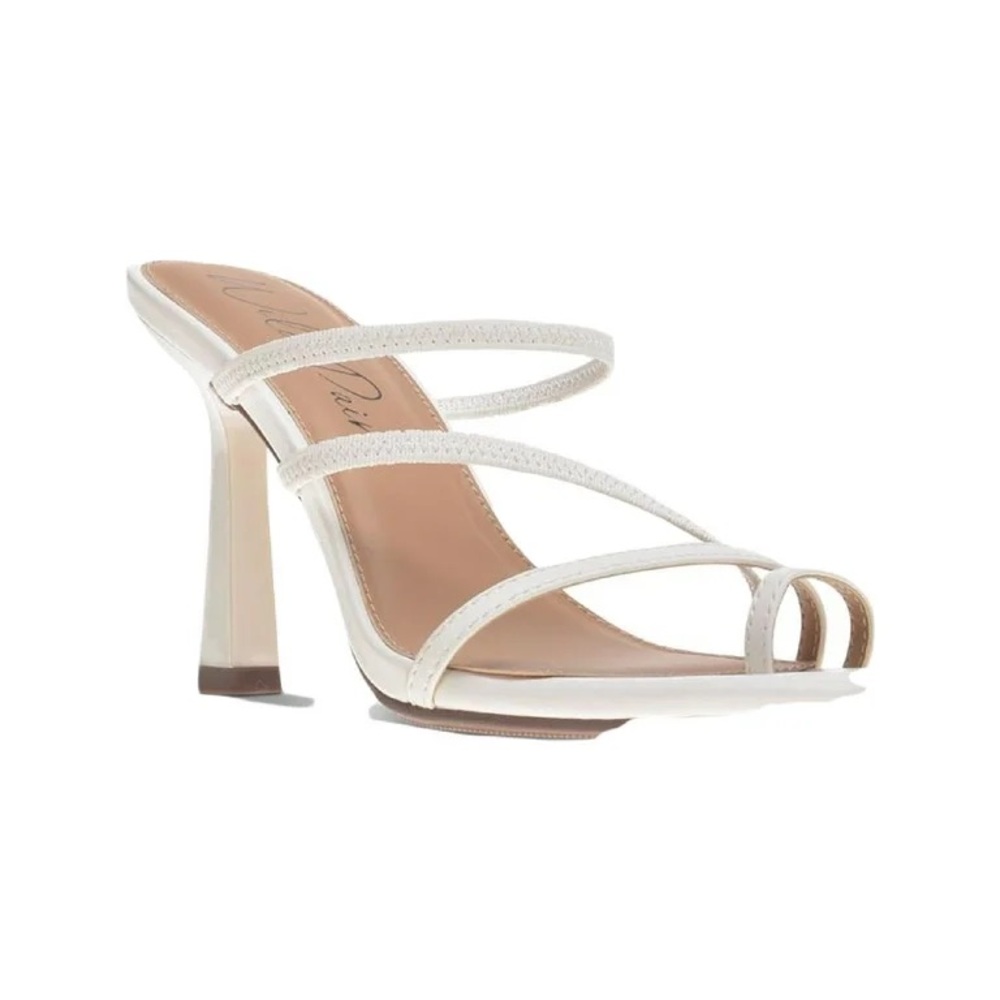 Wild Pair White Strappy Heels